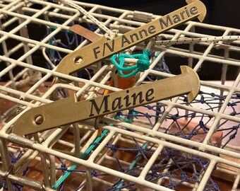 3D Printed Replica Lobster Gauge - Lobster Measurement Tool