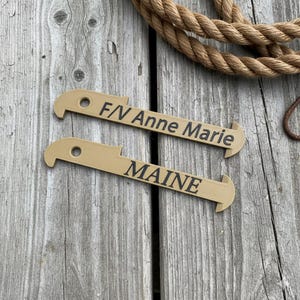 Personalized Lobster Gauge Keychain – 3D Printed Nautical Gift