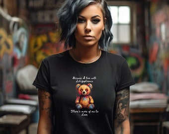 Schizofrenimedvetenhetst-t-shirt: Kärlek och stödgåva
