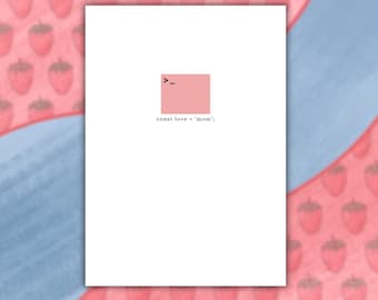 Carte STEM pour la fête des Mères : cadeau de codage pour ingénieur logiciel