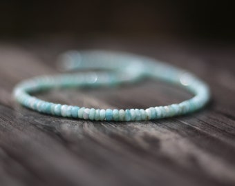 Dainty Larimar necklace