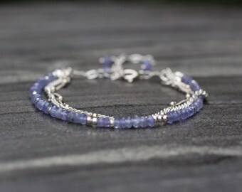 Persephone tanzanite bracelet