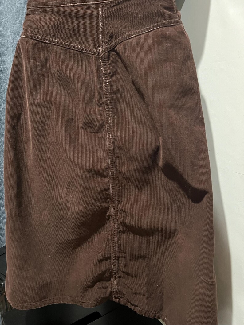 Button Up A-line Vintage Skirt main image 0