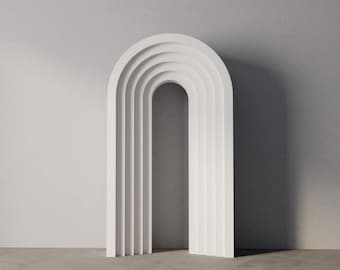 3D LAYERED ARCH | Backdrop | Custom Layered Arch | Foam Arch | Ready for Paint
