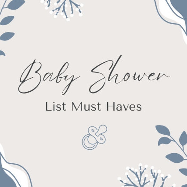 Complete Baby Shower Planning Checklist - Simplify Your Celebration!