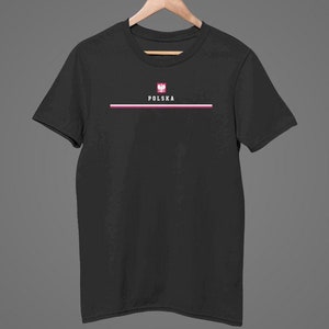 Chemise Polska, logo du pays personnalisé avec drapeau, armoiries de la Pologne, t-shirt Polska Cool Comfort, tailles S-5XL