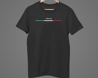 Camisa Italia, Italia con camiseta de bandera, Escudo de armas de Italia, Italia Comfort Tee S-5XL