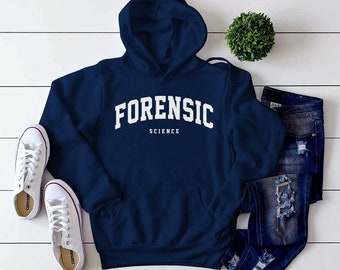 Forensischer Wissenschaftler Hoodie, Forensischer Wissenschaftler Medizinischer Hoodie, Forensisches Wissenschaftslabor mit Kapuze, College-Geschenk, Komfortbaumwolle S-5XL
