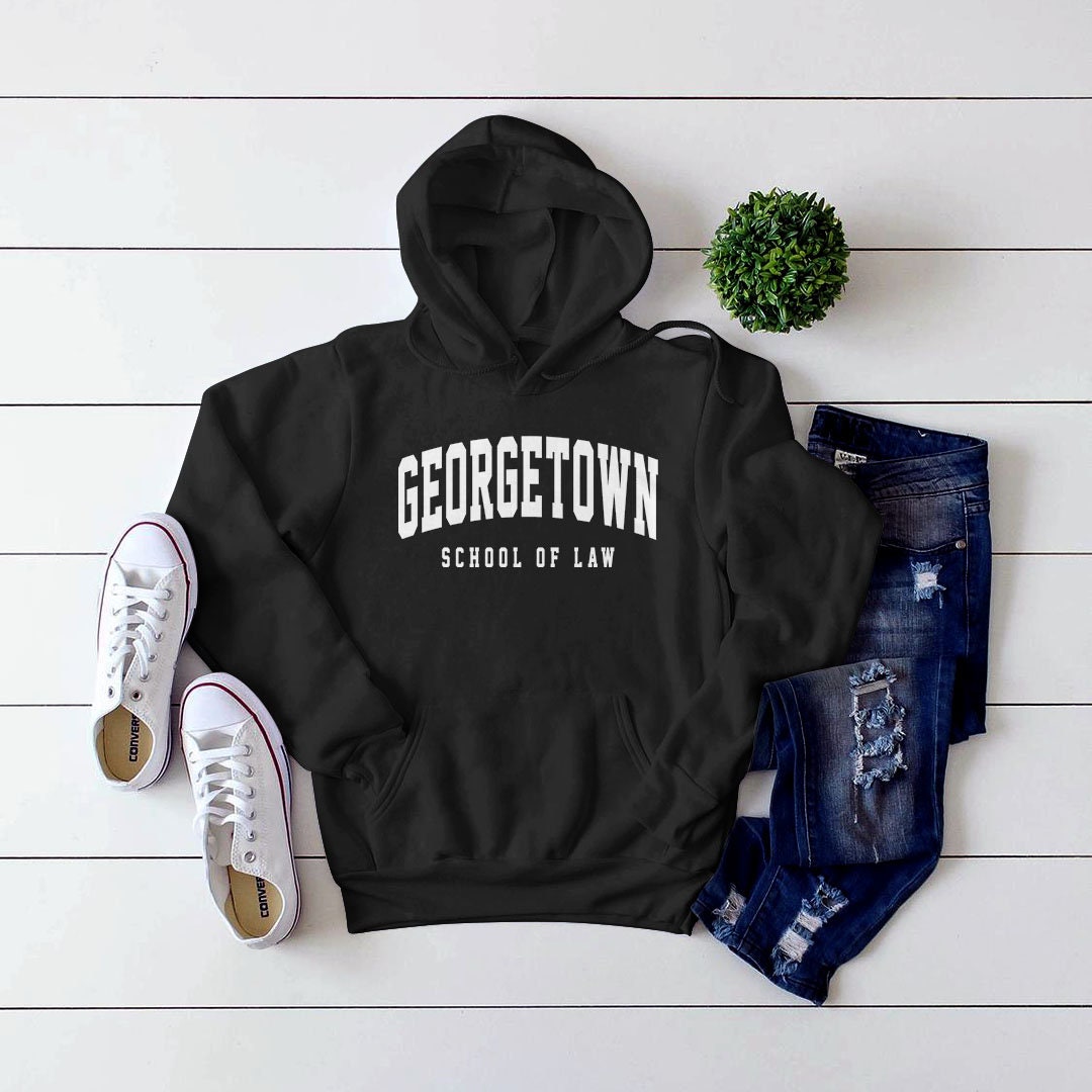 Georgetown School of Law Hoodie, Georgetown University Law School Hoodie, Georgetown  Hoodie, Gift, Size S-5XL - Etsy