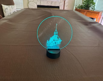 Mission Inn Amistad Dome Light-up Trivet Riverside California