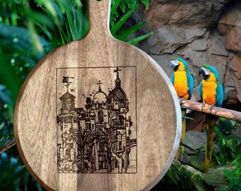 Mission Inn Riverside decorative Wall hanging - Charcuterie Board
