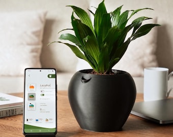 Zelfwatergevende plantenpot: slimme plantenbak voor binnen met app-bewatering voor kruiden en kamerplanten