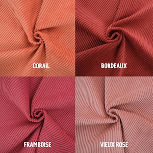 Tissu Velours Côtelé Ameublement