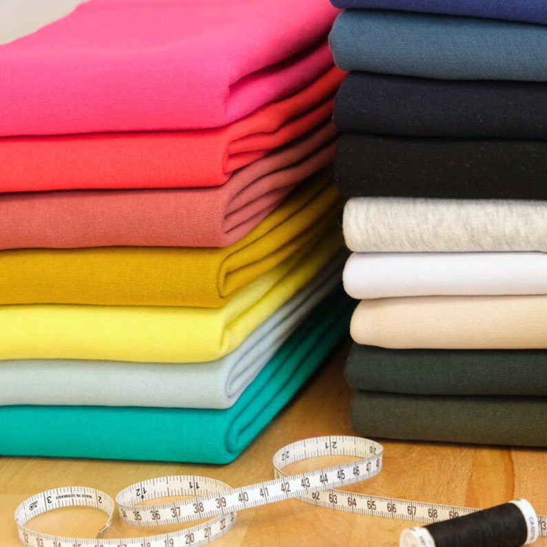 Sweatshirt fabric / Jogging sweatshirt / Oeko-Tex fabric image 1