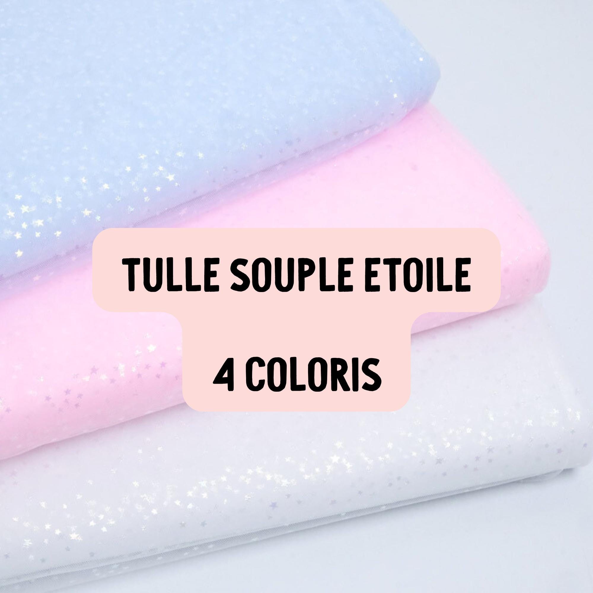 Tulle Souple Mariage Bleu Marine Grande Largeur 300 Cm Au