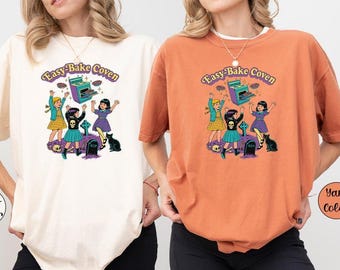 Easy Bake Coven Comfort Colors T-Shirt: Retro 90s Horror Halloween Tee