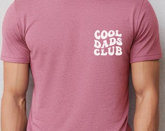 Dads Club Shirt, Retro Father's Day Graphic Tee