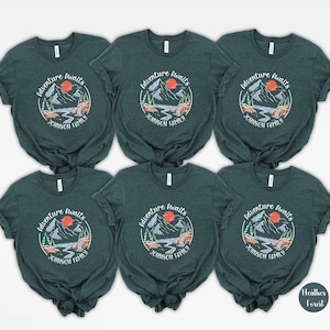 Custom Adventure Shirts, Custom Camping Tees, Custom Vacation Mountain Memories Shirts, Family Trip Tees, Hiking Shirts, Funny Camp Gifts