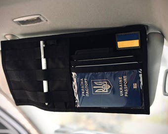 Auto Sonnenblende Beutel, Autozubehör Halter, Taktischer Molly Organizer, EDC Ausrüstung