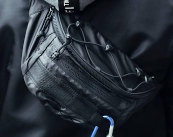Waterproof Crossbody Belt Bag, Tactical fanny pack, Lightweight sling bag, EDC bag