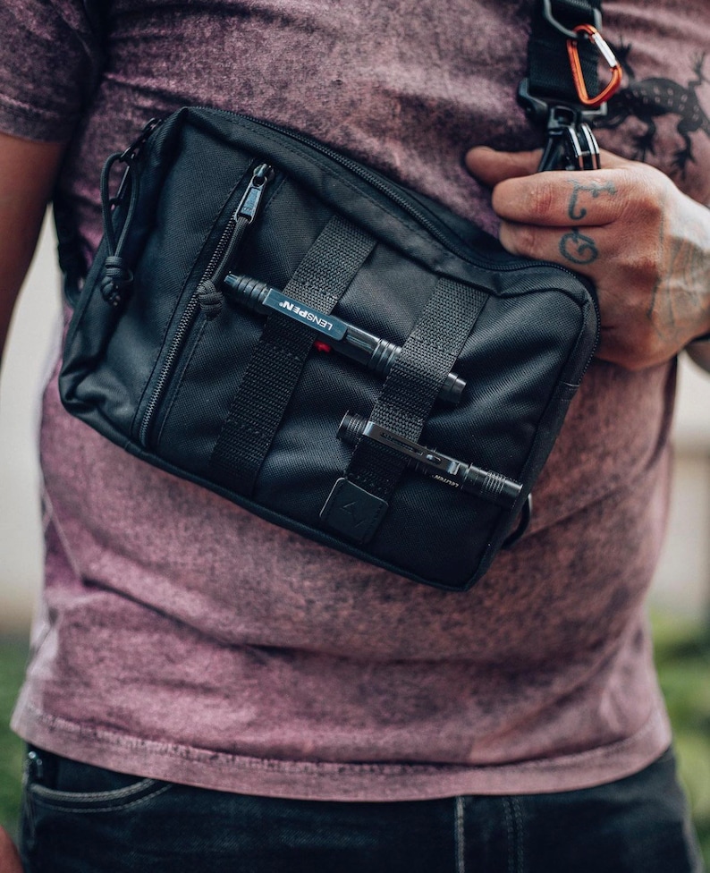 Torba taktyczna Cordura na ramię, torba na ramię w stylu ulicznym, wyposażenie EDC zdjęcie 1
