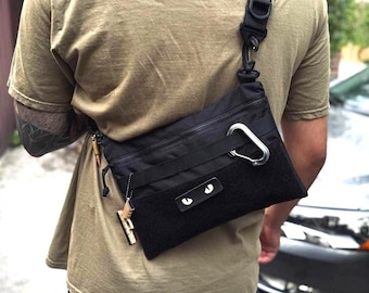 Small Cordura Shoulder Bag: Tactical Crossbody EDC Bag, Urban bag
