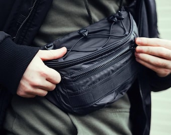 Waterproof fanny pack, Lightweight crossbody belt bag, Waist bag, EDC