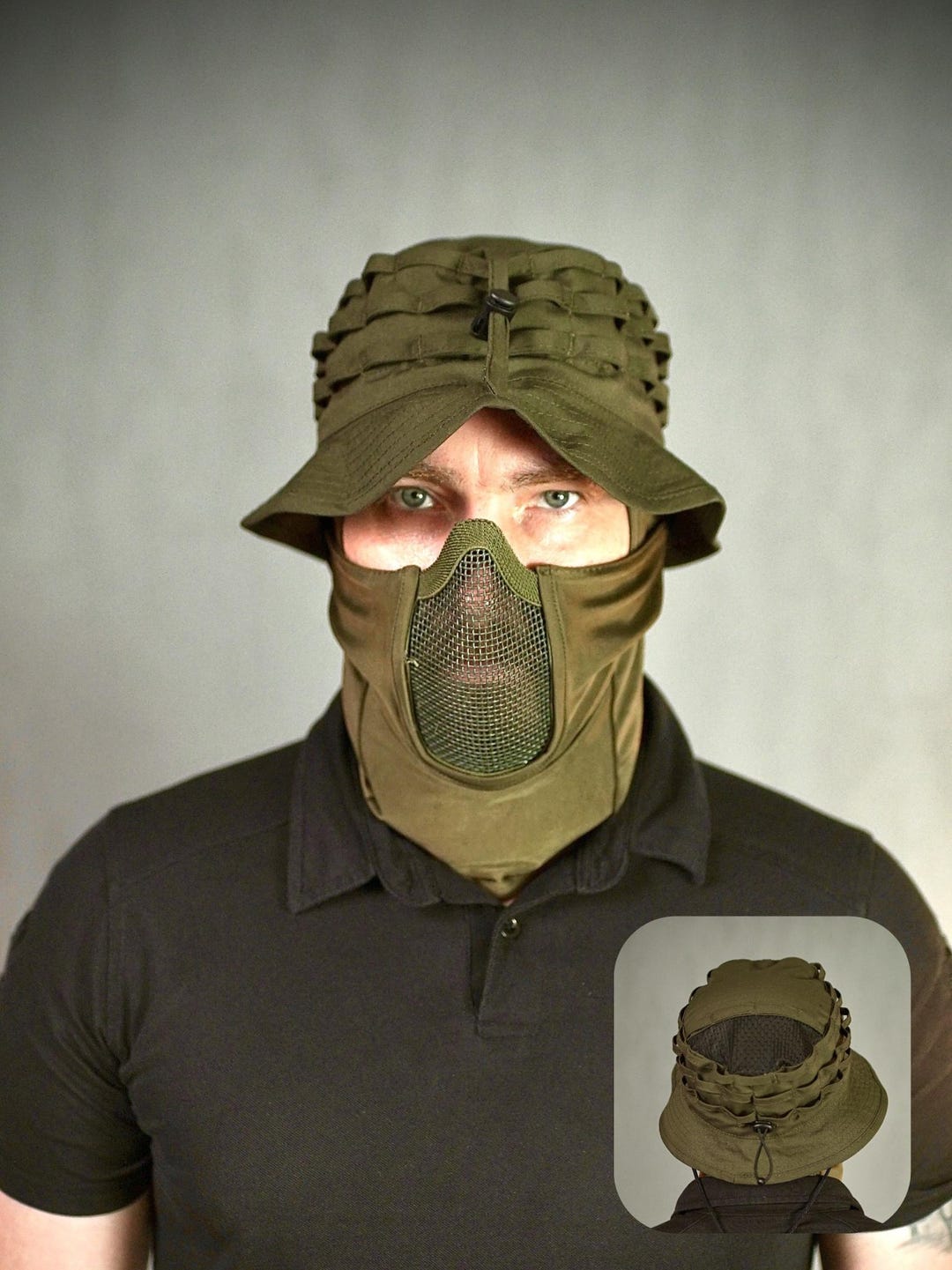 Tactical Boonie Bucket Hat: Ripstop Cotton-blend, Chin Strap - Etsy