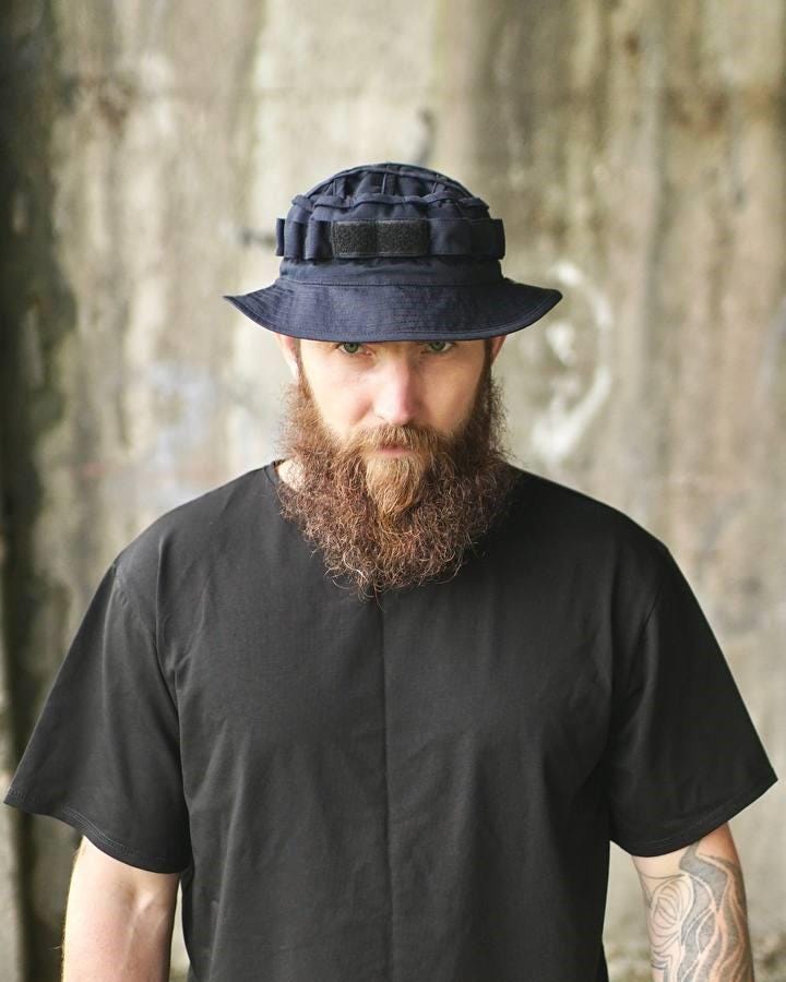 Berretto Tattico Unisex Con Bandiera UK Ricamata, Cappello Militare Regolabile Per Escursionismo, Pesca, Uso Quotidiano, Blu Navy