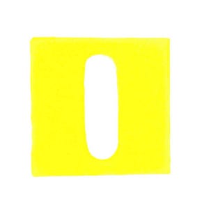 Alphabet Buchstabe „I“ handgemachter Linoldruck 10x10cm