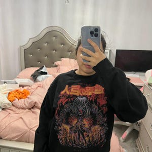 Retro Eren Vintage Distressed Unisex Heavy Cotton 90s Graphic Tee Shirt RZ image 13