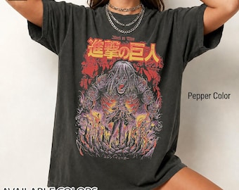 Retro Eren Vintage Distressed Unisex Heavy Cotton 90s Graphic Tee Shirt RZ