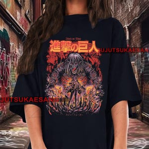 Retro Eren Vintage Distressed Unisex Heavy Cotton 90s Graphic Tee Shirt RZ image 11
