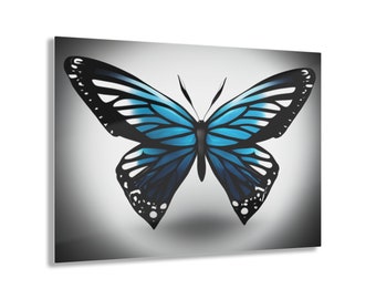 Stampe acriliche con farfalle