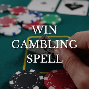 WIN GAMBLING SPELL Money Spell to Win Lottery Good Luck Success Spell Get Rich Fast Spell Prosperity & Financial Spell Win Slots