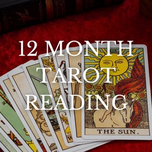 12-Month Future Tarot Reading: Gain Insights and Clarity for the Future | What Does The Future Hold For You?  Your Future Love Career + More