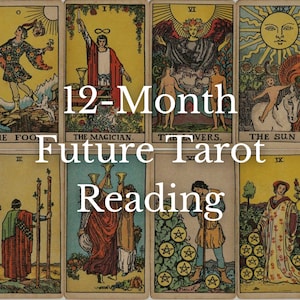 12-Month Future Tarot Reading: Gain Insights and Clarity for the Future | What Does The Future Hold For You? | Your Future Love,Career +more