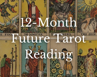 Blunt 12-Month Future Tarot Reading for Career, Love and Life