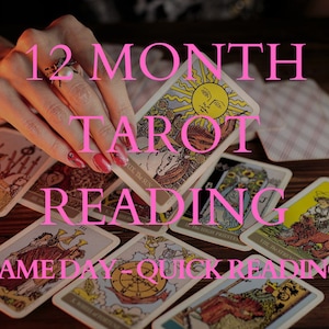 12-Month Future Tarot Reading: Gain Insights and Clarity for the Future | What Does The Future Hold For You? | Your Future Love,Career +more