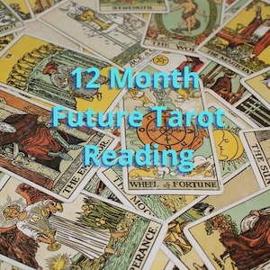 12-Month Future Tarot Reading: Gain Insights and Clarity for the Future | What Does The Future Hold For You?  Your Future Love Career + More
