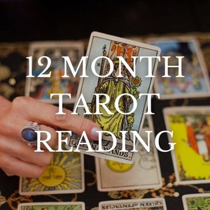 12-Month Future Tarot Reading: Gain Insights and Clarity for the Future | What Does The Future Hold For You?  Your Future Love Career + More