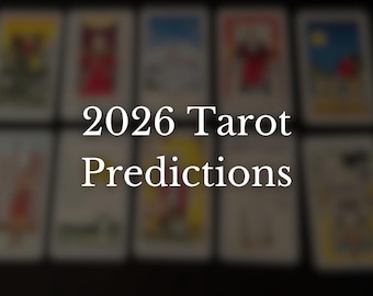 2026 Tarot Reading, Future Psychic Predictions (Instant Download)
