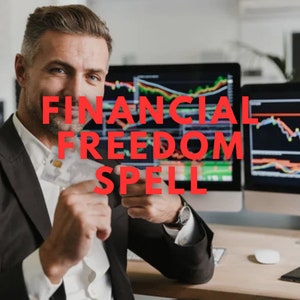 FINANCIAL FREEDOM SPELL Financial Abundance Manifestation Money Spell Success, Prosperity Confidence Abundance Mindset Positive Energy Money