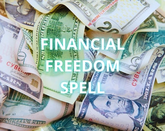 FINANZIELLE FREIHEIT ZAUBER finanzielle Fülle Manifestation Geld Zauber Erfolg, Wohlstand Vertrauen Fülle Denkweise Positive Energie Geld