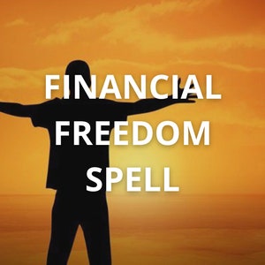 FINANCIAL FREEDOM SPELL Financial Abundance Manifestation Money Spell Success, Prosperity Confidence Abundance Mindset Positive Energy Money