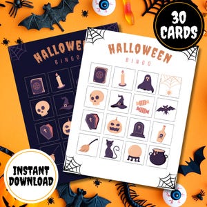 Fall Bingo Autumn Bingo Fall Bingo Cards Printable Fall Games Fall Classroom Activity Fall Game Fall Picture Bingo Fall Activity Kids