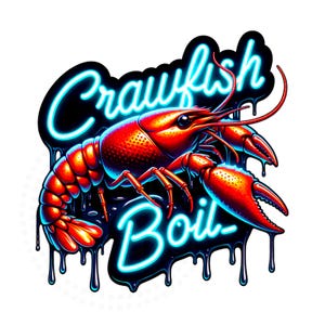 Crawfish Boil Sublimation Digital Download PNG Design