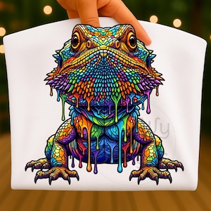 Bartagame PNG Reptil Digital Download