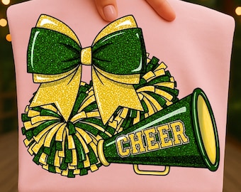 Cheer Green Gold png