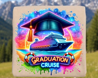 Graduation Cruise PNG Digital Download
